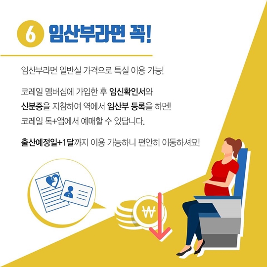 놓치면 아쉬운 KTX 특실 서비스 6가지