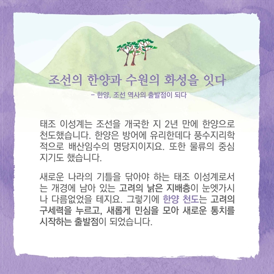 역사 속 신도시와 행복도시