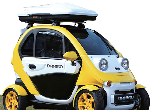 대창모터스에서 개발한 초소형 전기차 ‘다니고’.(사진=대창모터스)