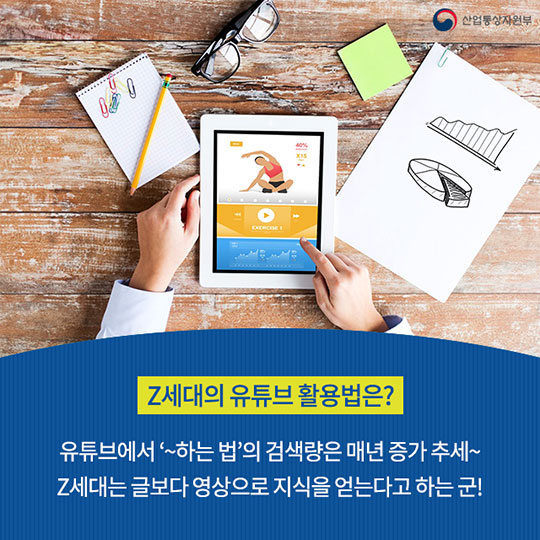 z세대의 미디어 활용법