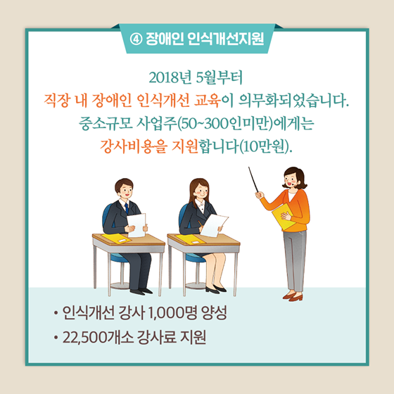 2019 달라지는 장애인 고용 정책