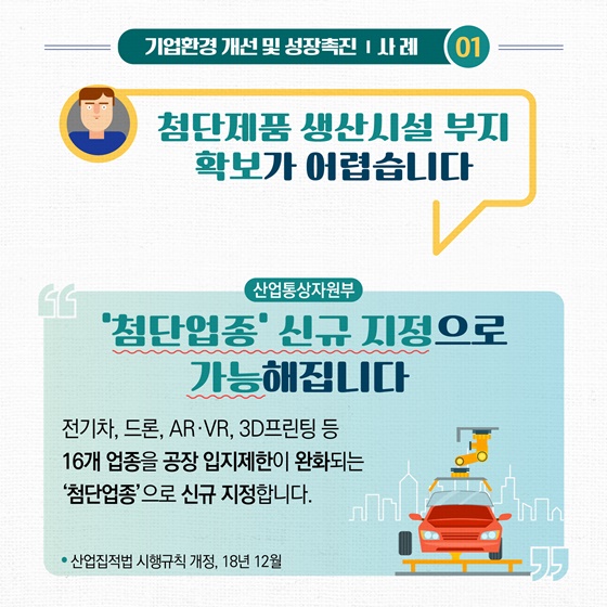 기업 현장의 목소리로 규제를 바꿉니다