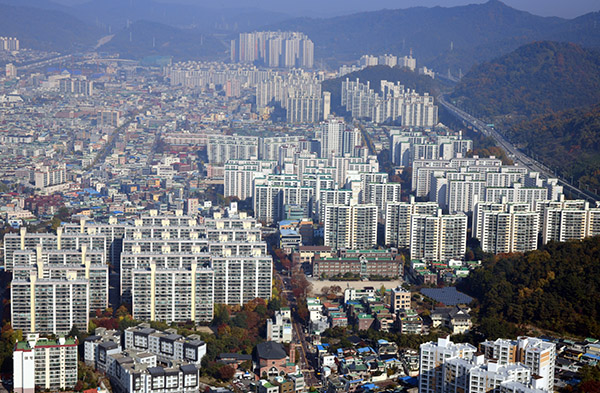 지난해 우리나라 국민 4759만 6436명이 도시지역에 거주하는 것으로 집계됐다.(사진=저작권자(c) 연합뉴스, 무단 전재-재배포 금지)