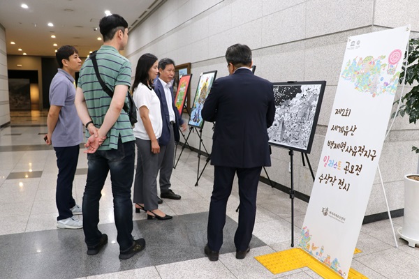 ‘제2회 백제역사유적 일러스트 공모전‘ 수상작 16점