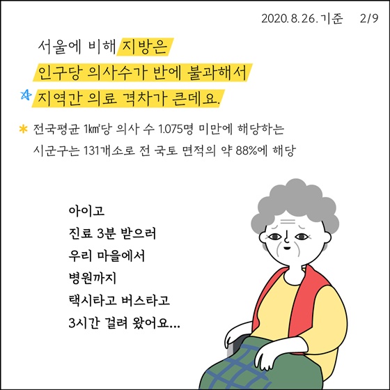 지역 환자를 위한 정부의 생각