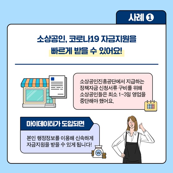 공공 마이데이터가 도입된다면, 이렇게 달라집니다!