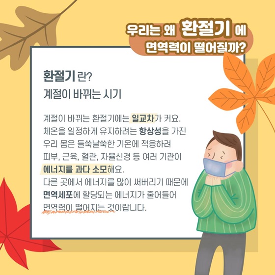 약초로 환절기 건강관리 하세요!