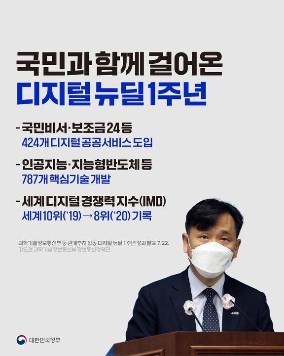 국민이 함께 걸어온 디지털 뉴딜 1주년