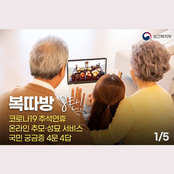 코로나19 추석연휴 온라인 추모·성묘 서비스 국민 궁금증 4문 4답