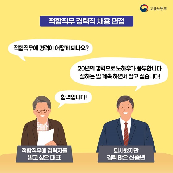 “20년의 경력으로 노하우가 풍부합니다. 잘하는 일 계속 하면서 살고 싶습니다!”