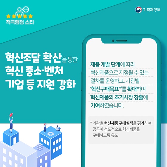 2. 혁신조달 확산을 통한 혁신 중소·벤처 기업 등 지원 강화