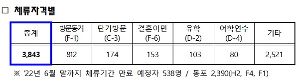 체류자격별.