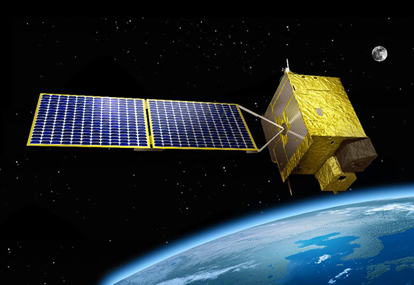 지난 2020년 2월 19일(한국시간)？우리 독자기술로 개발된 세계 최초의 환경감시 정지궤도위성 ‘천리안위성 2B호’가 남미 기아나 우주센터에서 성공적으로 발사됐다. 사진은 천리안위성 2B호 상상도. (사진=한국항공우주연구원)