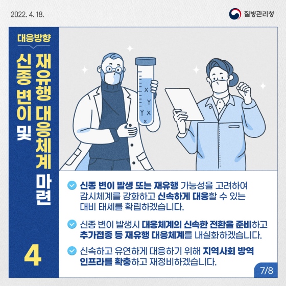 포스트 오미크론 대응계획을 알려드립니다!