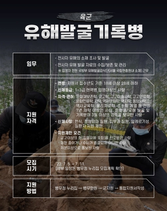 군견 관리병부터 군사과학기술병까지... 이색 모집분야를 소개합니다.