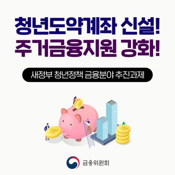 청년도약계좌 신설! 주거금융지원 강화!