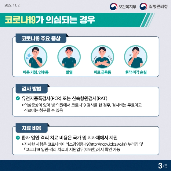 발열 및 호흡기 환자가 내원할 때 진료 절차 안내