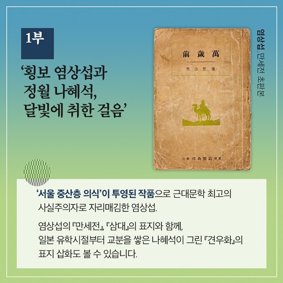 문학 특별 전시 ‘이상, 염상섭, 현진건, 윤동주 청와대를 거닐다’