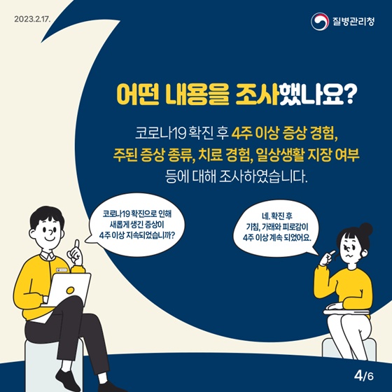 코로나19 후유증 조사 결과를 알려드립니다!