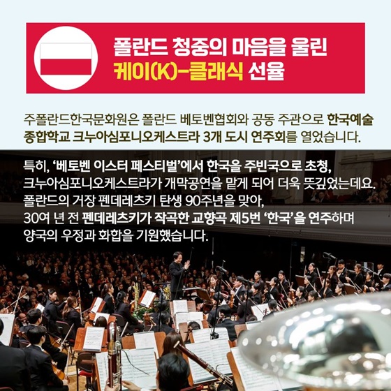 “세계 각국에서 활약하는 케이(K)-컬처!”