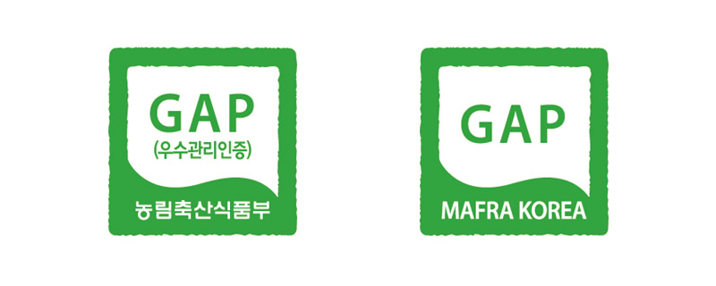 농산물우수관리(GAP) 표지도형.