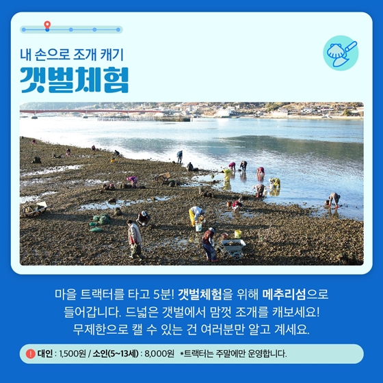 5월에 가기 좋은 어촌 안심 여행지 ② - 경기도 안산시 흘곶마을