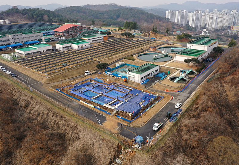 광주 남구 행암동에 있는 덕남정수장 (사진=저작권자(c) 연합뉴스, 무단 전재-재배포 금지)