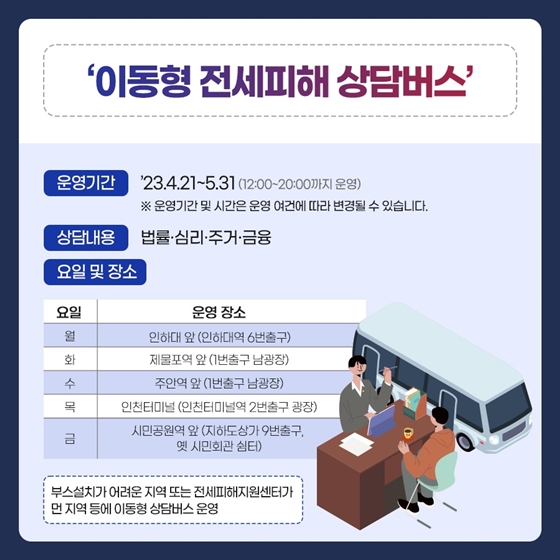 찾아가는 전세피해지원 서비스 (인천 미추홀구)