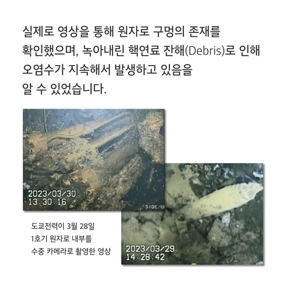 후쿠시마 제1원전 원자로 바닥 구멍, 사실인가요?