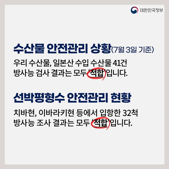 후쿠시마 원전 오염수 방류 관련 일일 브리핑 (7.03.)