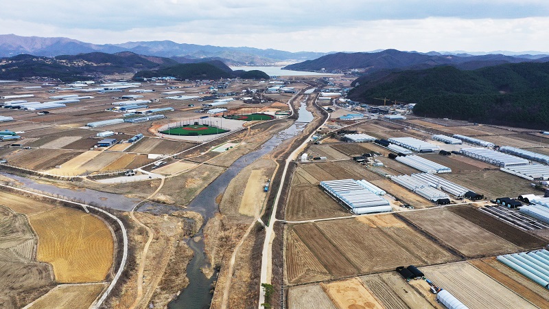 시스템 반도체 국가산단으로 지정된 용인의 모습.(사진=저작권자(c) 연합뉴스, 무단 전재-재배포 금지)