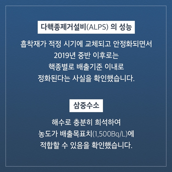 우리 정부의 검토 결과는 뭔가요?