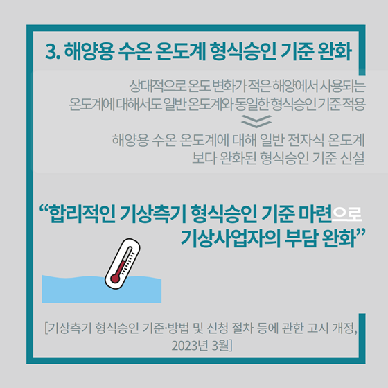 기상청 2023 상반기 규제혁신 대표사례