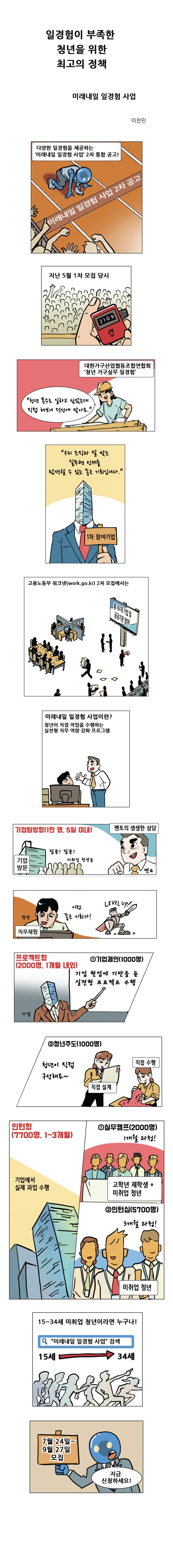 일경험이 부족한 청년을 위한 최고의 정책