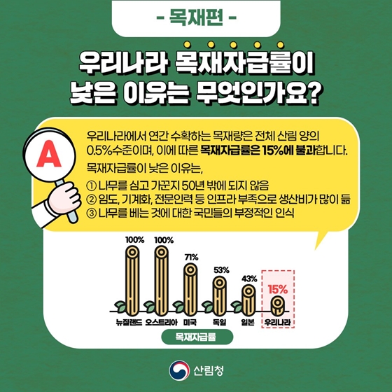 숲과 산림에 대한 오해와 진실 ② 목재편