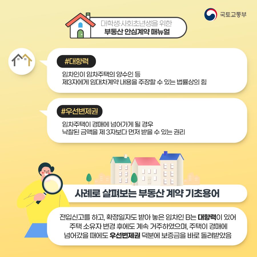 전세사기 예방하는 <부동산 계약 시, 꼭 알아야 할 부동산 용어>