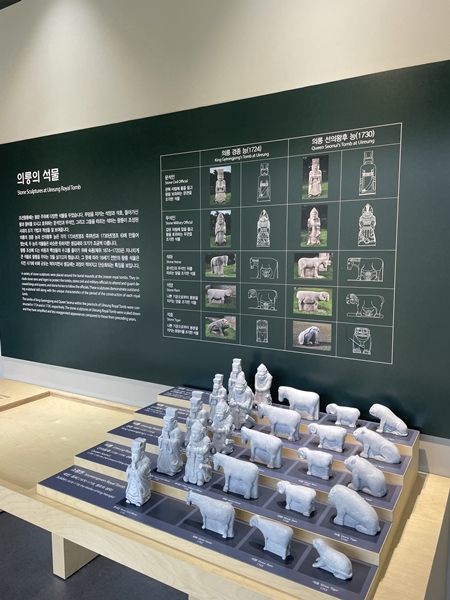 의릉 역사문화관에는 다양한 콘텐츠가 마련돼 있다.(사진=전형 기자)