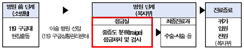 응급환자 진료 프로세스