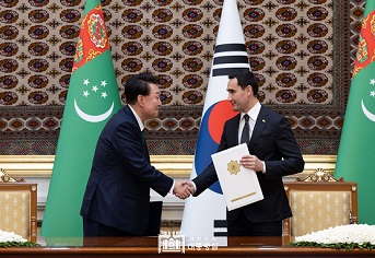 한-투르크메니스탄, 플랜트 사업 협력 재시동…60억 달러 수주 ‘기대’