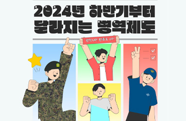 2024년 하반기부터 달라지는 병역제도