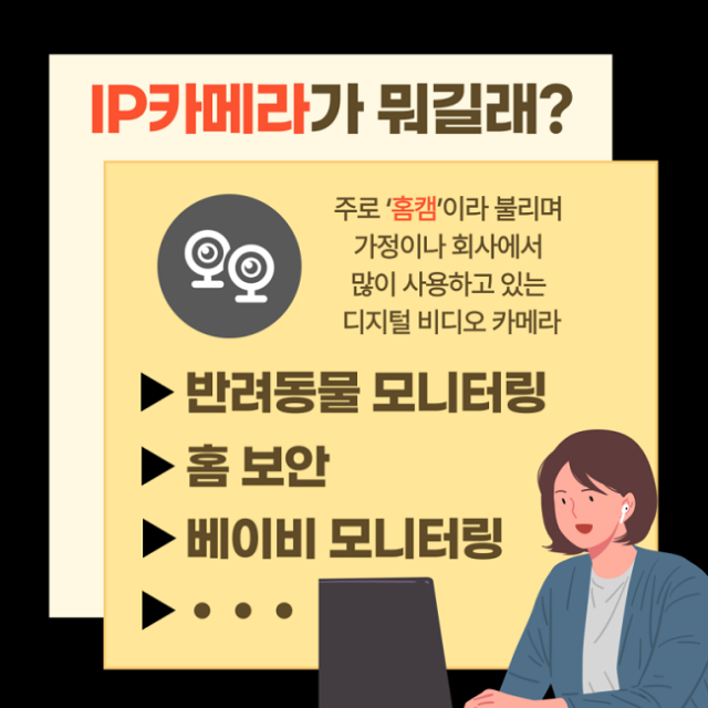 IP카메라 해킹으로부터 우리의 사생활을 지켜요!