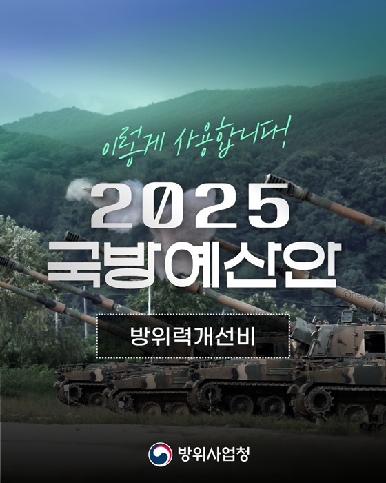 방위사업청 ‘2025 국방 예산안’