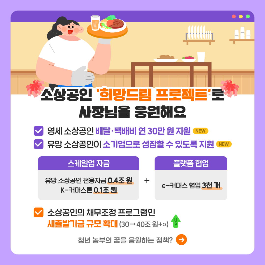 [2025 예산안] 다시 일어서는 분들을 힘껏 응원하는 예산안