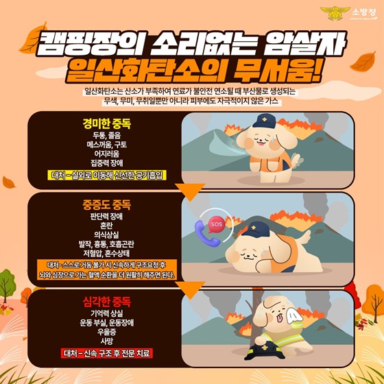 안전캠핑을 위한 안내서 캠핑러들 주목!