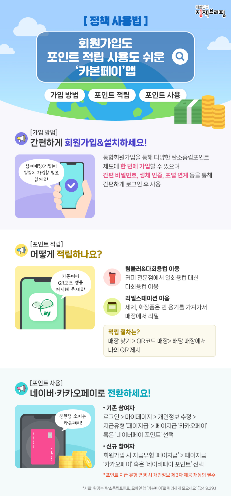 가입도, 적립도 쉬운 ‘카본페이’ 앱 출시! 하단내용 참조