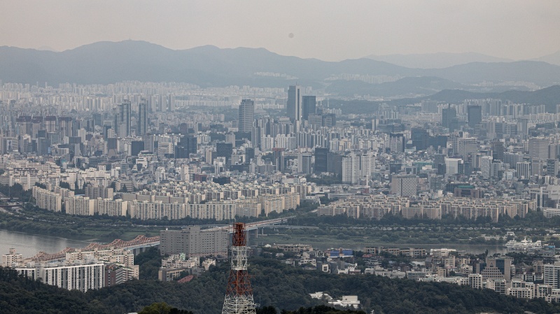 19일 오후 서울 강남구 압구정 현대아파트 단지의 모습.(ⓒ뉴스1, 무단 전재-재배포 금지)