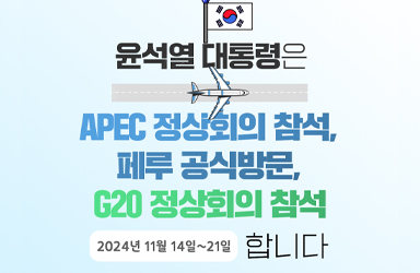 윤석열 대통령, 페루 공식방문 및 APEC 정상회의, 브라질 G20 정상회의 참석