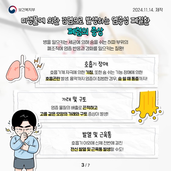 감기로 오해할 수 있는 환절기 폐렴! 예방 및 관리법