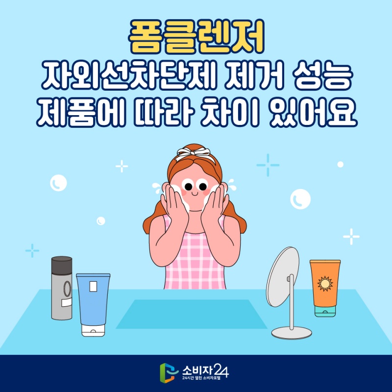 폼클렌저 평가.(사진=소비자24 홈페이지)