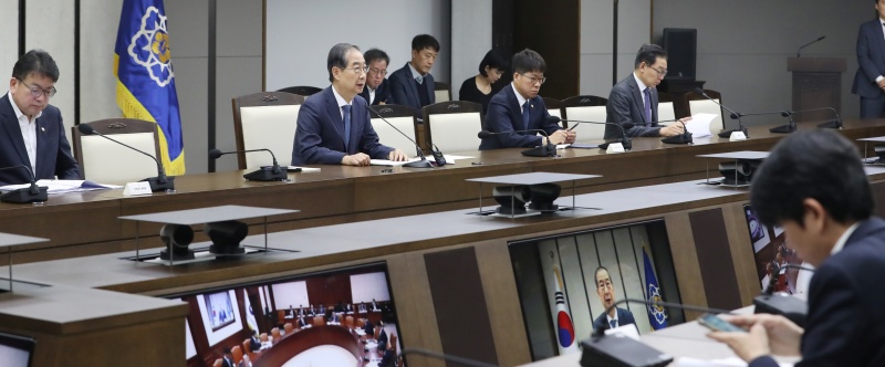 한덕수 국무총리가 21일 오전 정부세종청사에서 열린 국정현안관계장관회의에서 발언하고 있다.(ⓒ뉴스1, 무단 전재-재배포 금지)